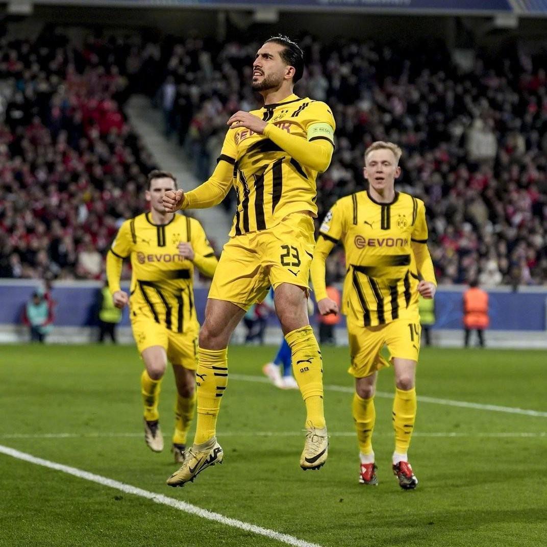 多特蒙德逆风翻盘,成功杀入欧冠四强! 多特蒙德逆风翻盘,成功杀入欧冠四强!